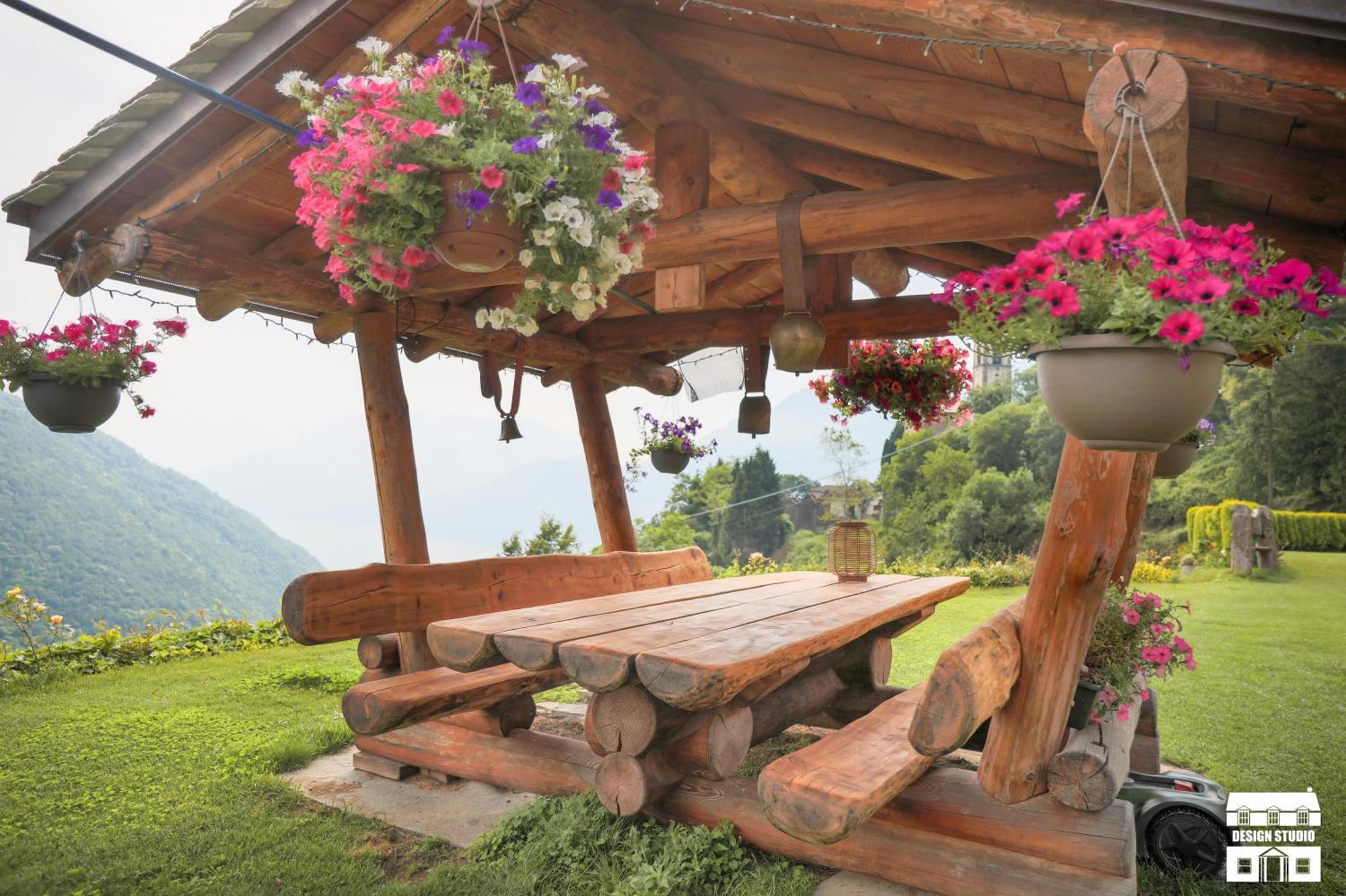 Chalet Antico Legno By Design Studio Sueglio Exterior foto